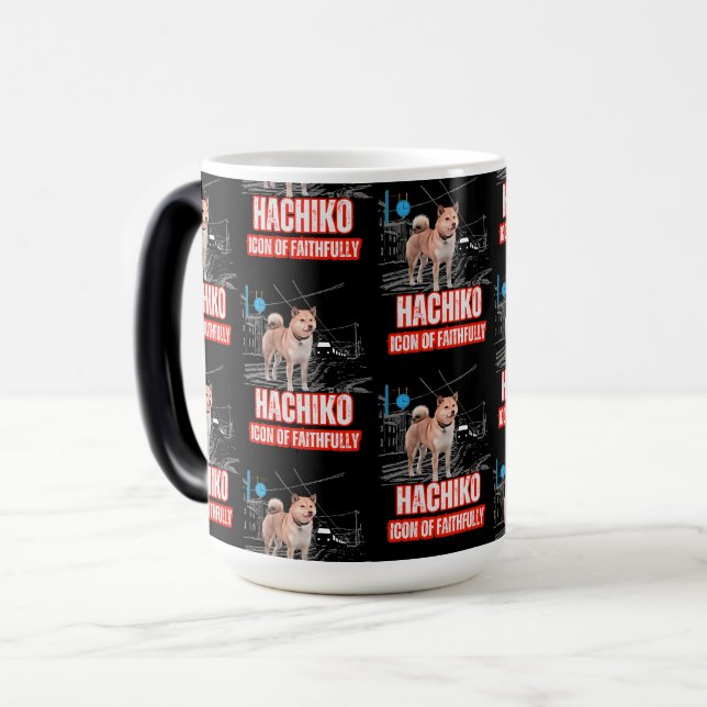 HACHIKO MAGIC MUG (Front Left)