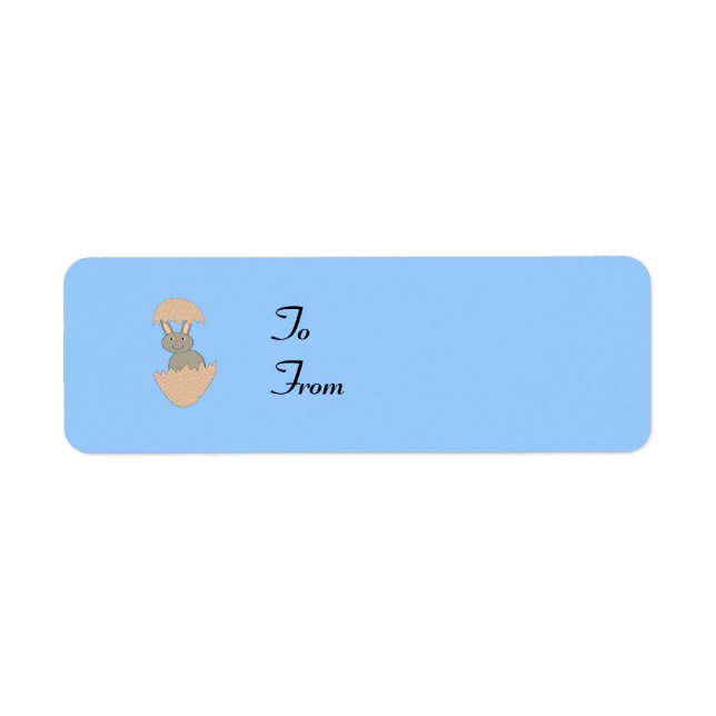 Hachure de lapin à partir d'oeuf Bizarre Personnal (Devant)