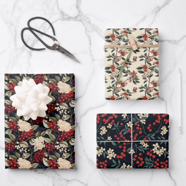 Hackberry  wrapping paper sheet (Front)