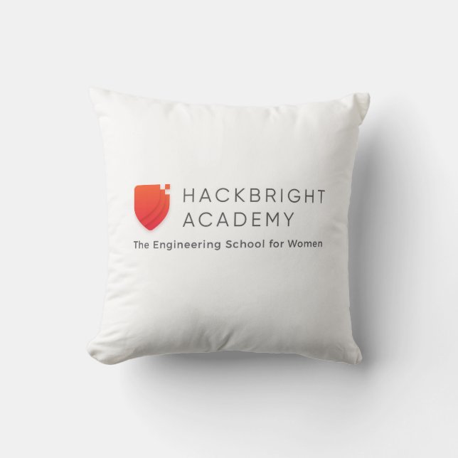 Hackbright Pillow (front and back) (Front)