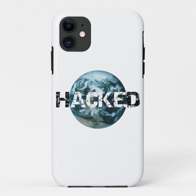 Hacked Planet Earth Case-Mate iPhone Case (Back)