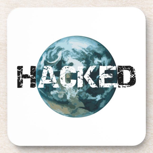 Hacked Planet Earth Coaster (Front)