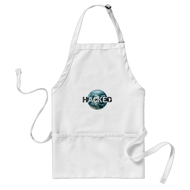 Hacked Planet Earth Standard Apron (Front)