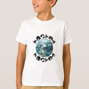 Hacked Planet Earth T-Shirt