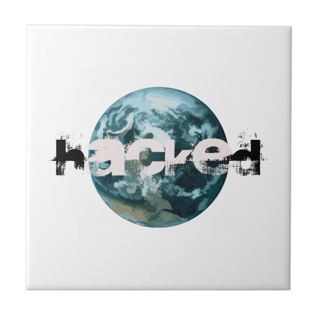 Hacked Planet Earth Tile (Front)