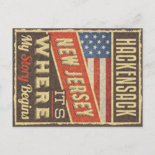 Hackensack New Jersey Postcard