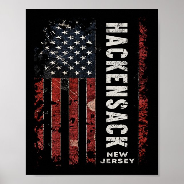Hackensack New Jersey Poster (Front)