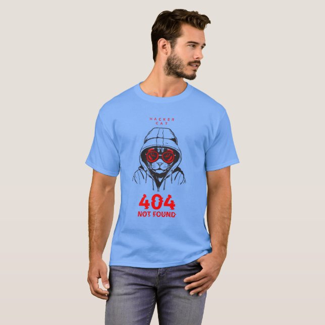 HACKER CAT T-Shirt (Front Full)