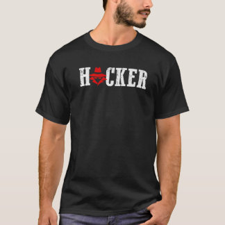Hacker Cyber Security And Protect Gift Present T-Shirt