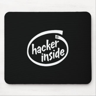 Hacker Inside Mouse Pad