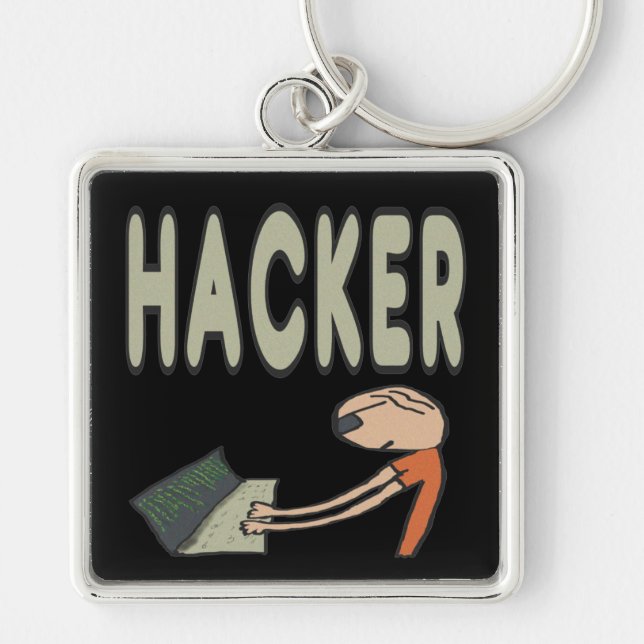 Hacker Keychain (Front)