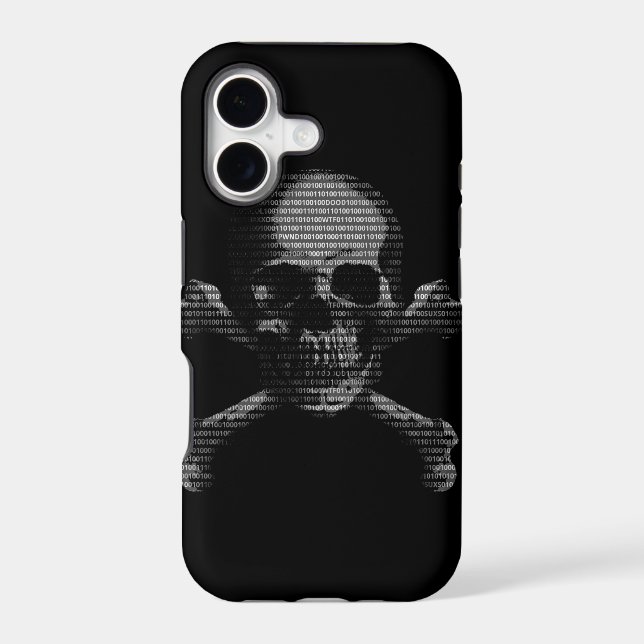 Hacker Skull and Crossbones (Back)