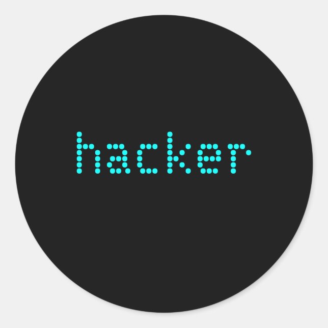 Hacker Stickers Pack of 20 (Front)