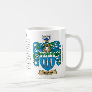 Hackett, the Origin, the Meaning and the Crest Coffee Mug