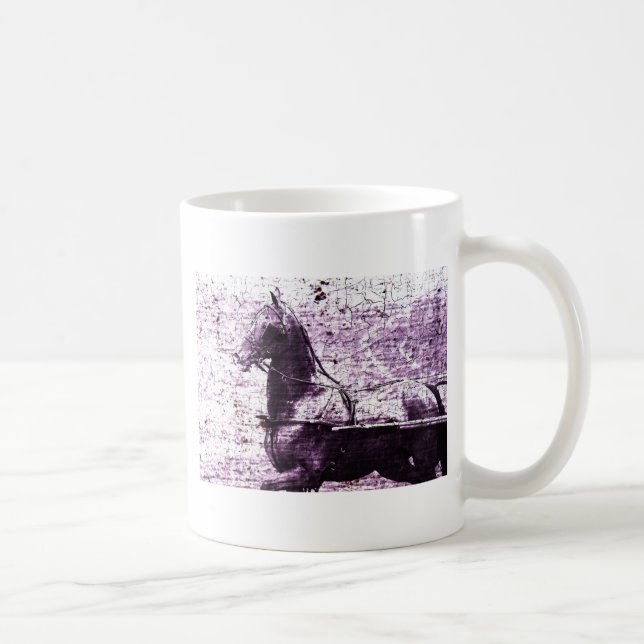 Hackey Crackle Digital Art Coffee Mug (Right)
