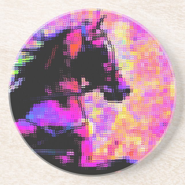 Hackney in Harness Coaster (Front)