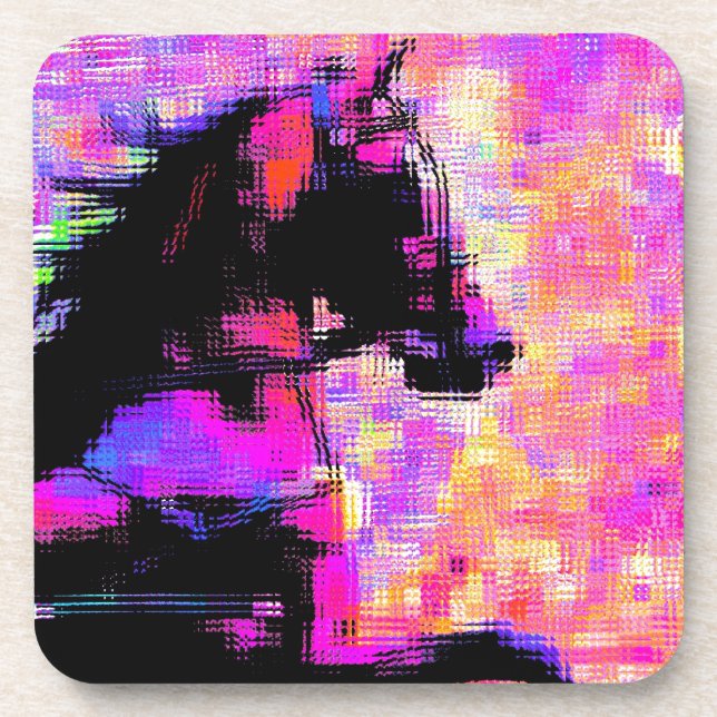 Hackney in Harness Coaster (Front)