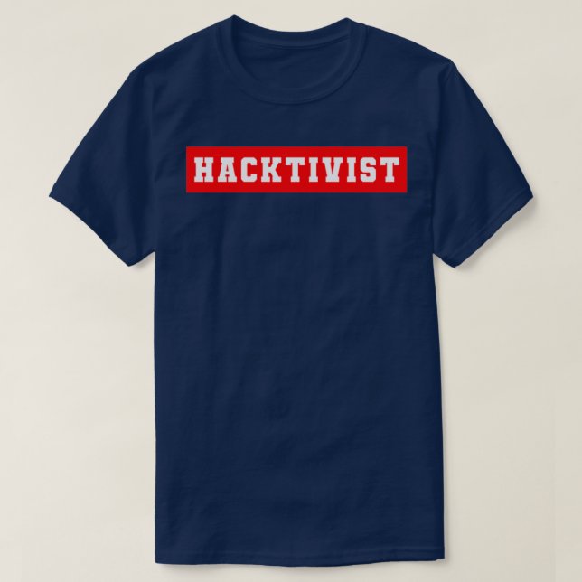 Hacktivist T-Shirt (Design Front)