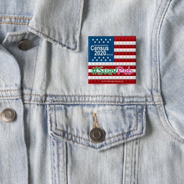 HACN - American Flag Button (squared) (In Situ)