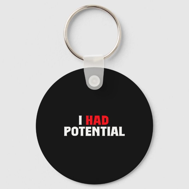 Had potential funny physics science teacher humour keychain (Front)