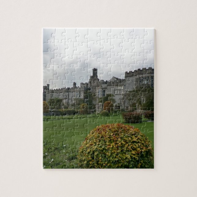 Haddon Hall and Gardens Jigsaw Puzzle (Vertical)