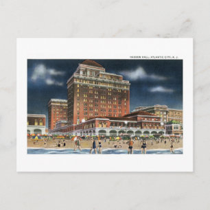 Haddon Hall, Atlantic City, NJ Postcard