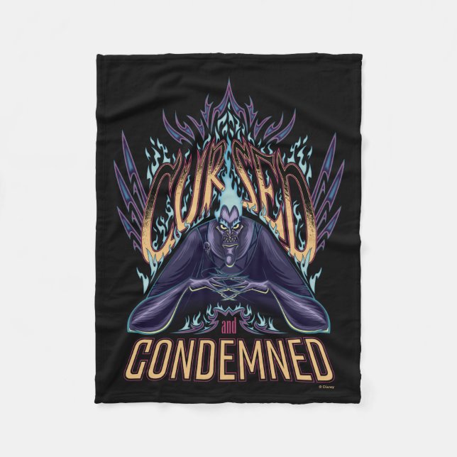 Hades | Cursed and Condemned Fleece Blanket (Front)