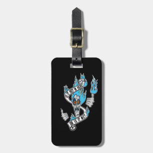 Hades Lord of the Dead Luggage Tag
