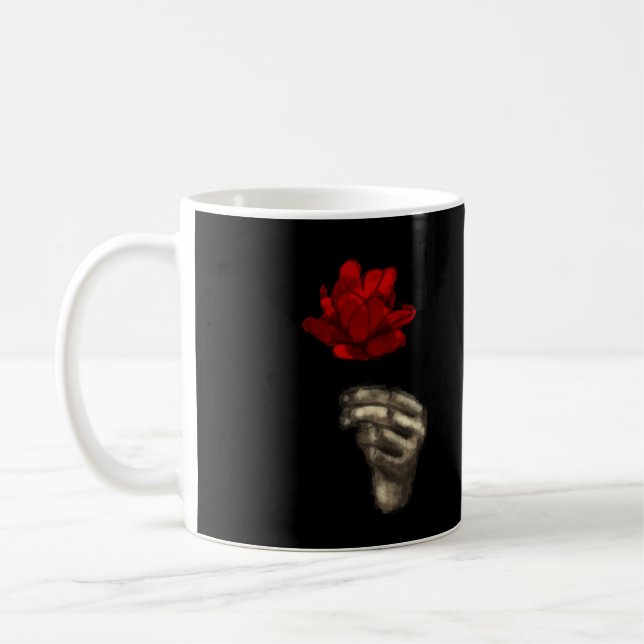 Hadestown flower  coffee mug (Left)