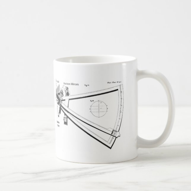 Hadley's octant coffee mug (Right)