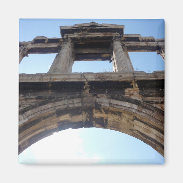 hadrian's arch magnet (Front)