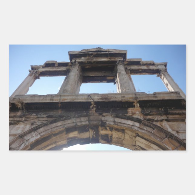 hadrian's arch sticker (Front)