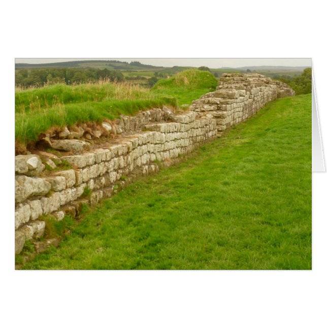 Hadrian's Wall Card (Front Horizontal)