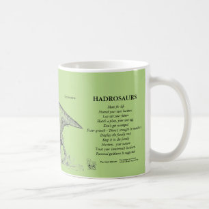 Hadrosaurs votre tasse intérieure Greg Paul de