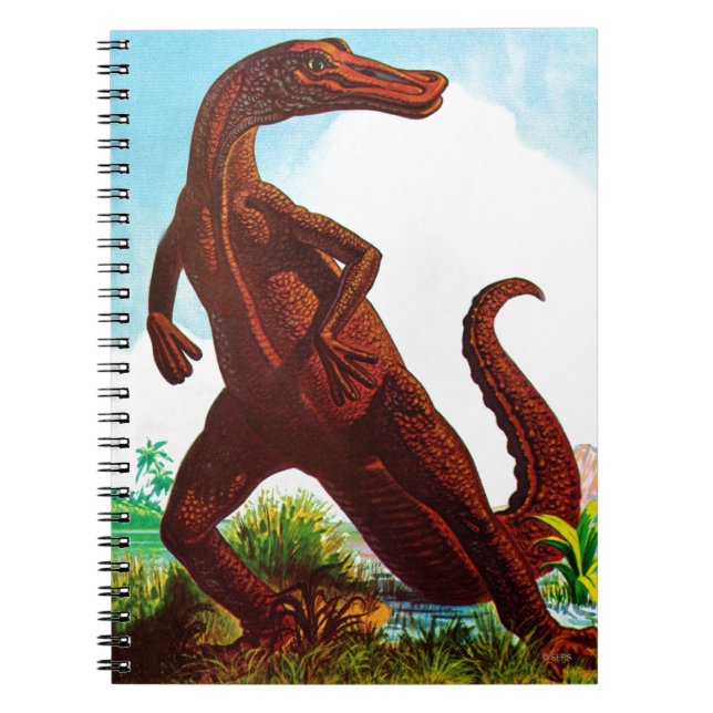 Hadrosaurus Dinosaur Notebook (Front)