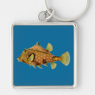 Haeckel Fish Keychain
