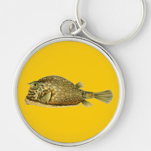 Haeckel Fish Keychain