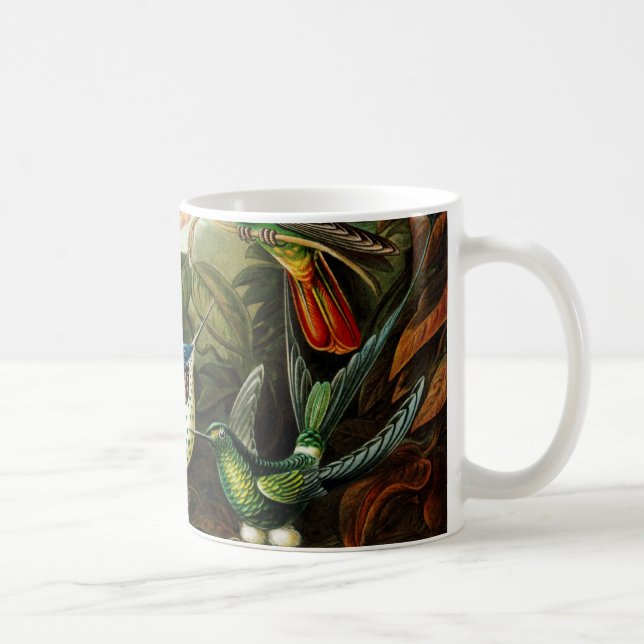 Haeckel Hummingbirds Coffee Mug (Right)