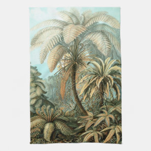 Haeckel Palm Trees Kitchen Towel