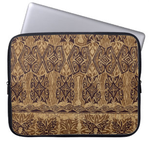 Haena Beach Hawaiian Primitive Neoprene Wetsuit Laptop Sleeve