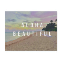 Haena Sunrise Aloha Beautiful Postcard