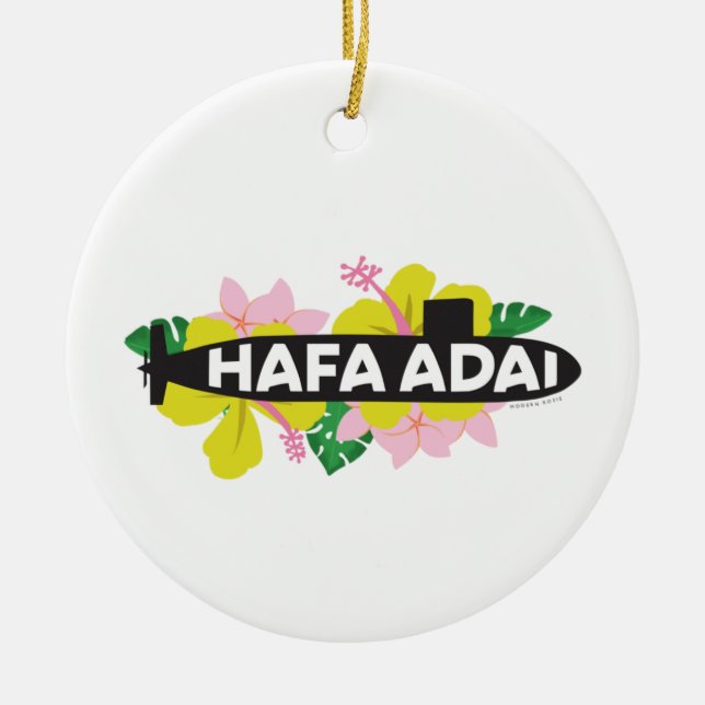 Hafa Adai - Ornement sous-marin de Guam (Devant)