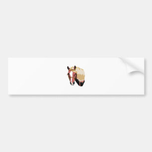 Haflinger Horse Bumper Sticker