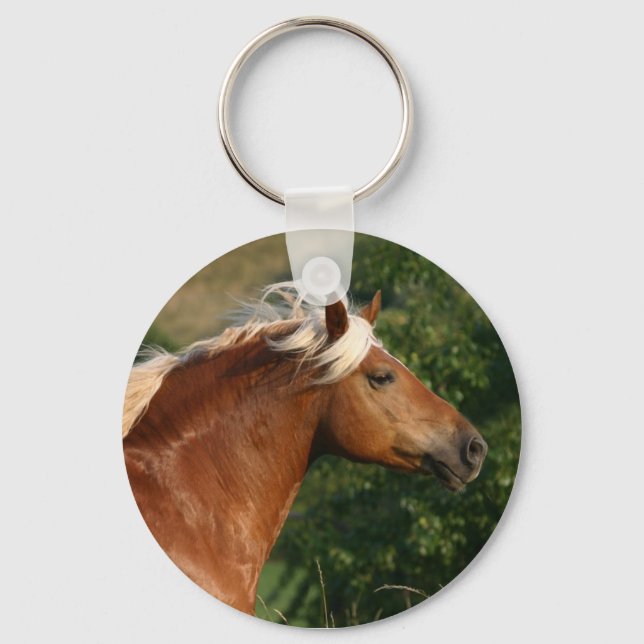 Haflinger Horse Keychain (Front)