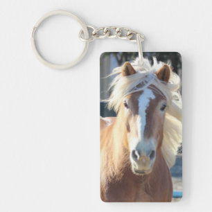 Haflinger Horse Keychain