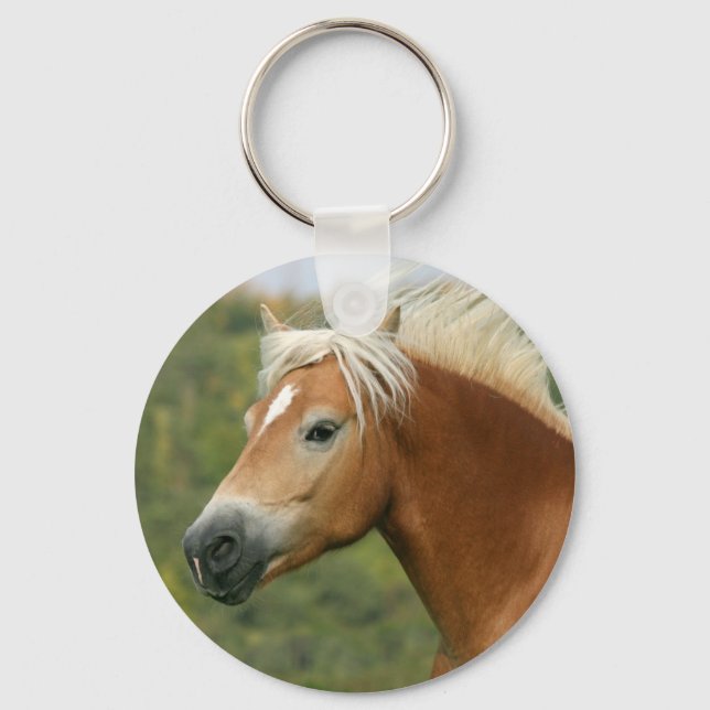 Haflinger Horse Keychain (Front)