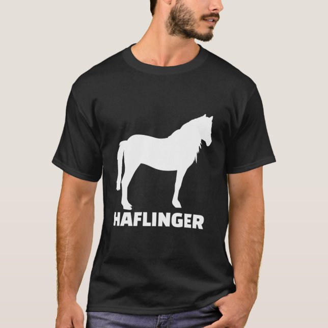 Haflinger Horse T-Shirt (Front)