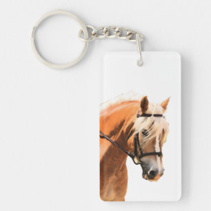 Haflinger Keychain