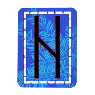 Hagalaz Viking Rune Magnet – Transformation!