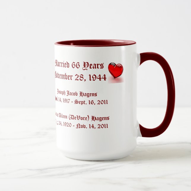 Hagens Grandparents 2 Mug (Right)